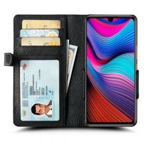 Чехол книжка Stenk Wallet для Infinix Note 12 Черный