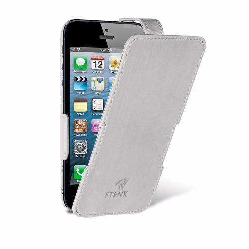 чохол-фліп на Apple iPhone 5 /5S Білий Stenk Сняты с производства фото 2