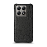 Шкіряна накладка Stenk Reptile Cover для Xiaomi 14T Чорний