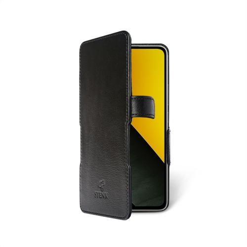 чехол-книжка на Xiaomi Poco M7 Pro 5G Черный  Prime фото 2