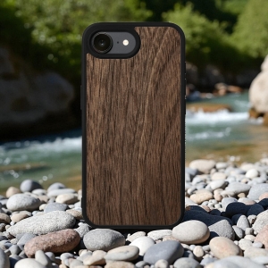 Накладка SkinBacker Wood для Apple iPhone 16е Американський горіх