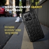 Кожаная накладка Stenk Reptile Cover для Xiaomi 15T Чёрная Кожаная накладка Stenk Reptile Cover для Xiaomi 15T Чёрная