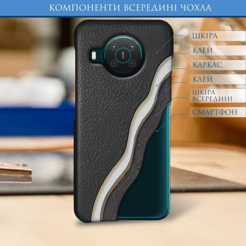 бампер на Nokia X10 Чорний Stenk Cover фото 7