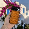 Накладка SkinBacker Python Scales для Google Pixel 10 Pro Коричневий Накладка SkinBacker Python Scales для Google Pixel 10 Pro Коричневий