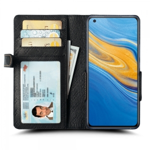 Чохол книжка Stenk Wallet для Vivo X50 Чорний