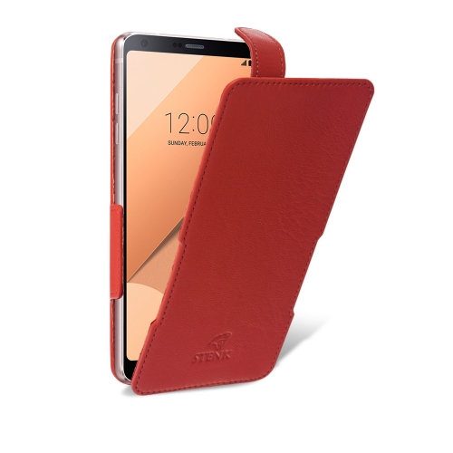 чохол-фліп на LG G6 Plus Червоний Stenk Prime фото 2