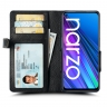 Чехол книжка Stenk Wallet для Realme Narzo 30 5G Чёрный