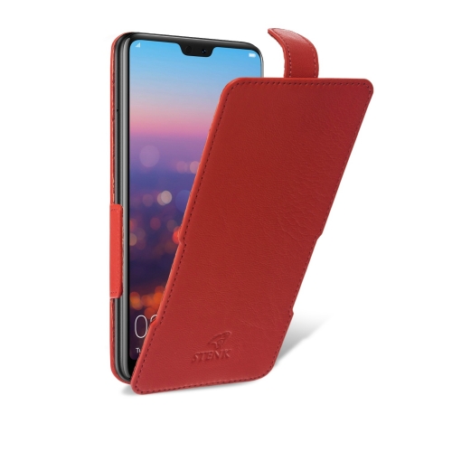 чехол-флип на Huawei P20 Красный Stenk Prime фото 2