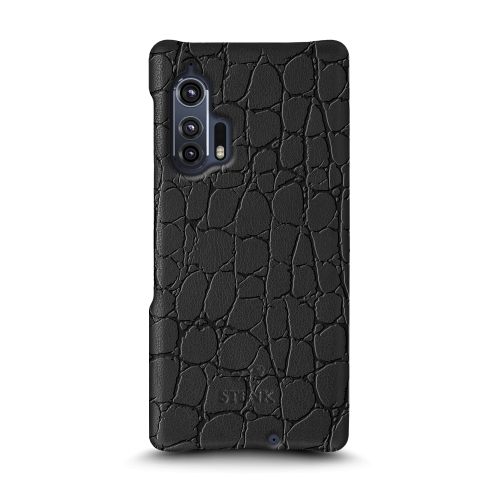 бампер на Motorola Edge+ (2020) Чорний Stenk Cover фото 1