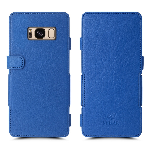чехол-книжка на Samsung Galaxy S8 Ярко-синий Stenk Prime фото 1