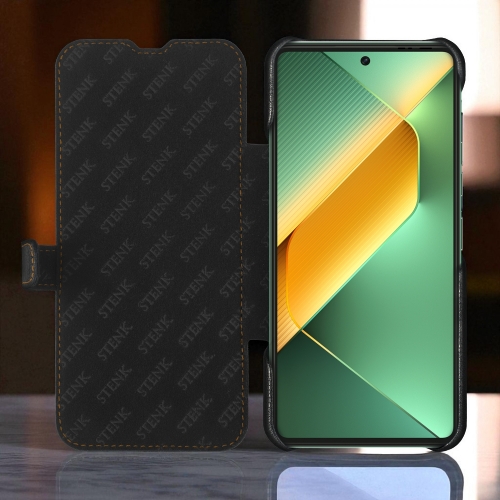 чехол-книжка на TECNO Pova 6 Черный Stenk Premium фото 2