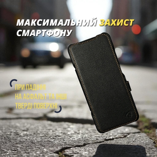 чехол-книжка на TECNO Pova 6 Черный Stenk Premium фото 7
