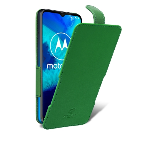 Чехол флип Stenk Prime для Motorola Moto G8 Power Lite Зелёный