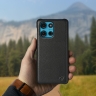 Шкіряна накладка Stenk Cover для Motorola Moto G75 Чорний