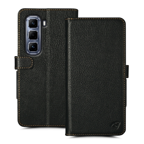 чехол-книжка на Infinix Hot 50 Pro 4G Черный Stenk Wallet фото 1