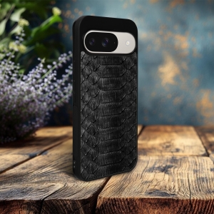 Накладка SkinBacker Python Scales для Google Pixel 9 Чёрный