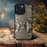 Накладка SkinBacker Mini Python Scales для Apple iPhone 15 Pro Натуральный