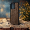 Накладка SkinBacker Wood для Apple iPhone 15 Pro Max Американський горіх