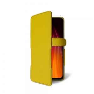 Чехол книжка Stenk Prime для Xiaomi Redmi Note 8 (2021) Желтый