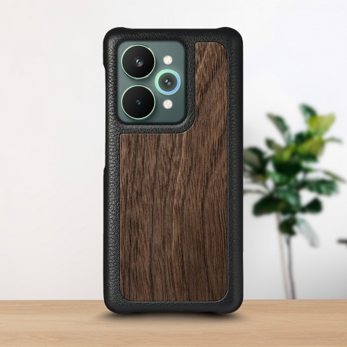 бампер на Realme 15 Pro Черный Stenk Cover WoodBacker фото 1