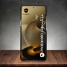 Шкіряна накладка Stenk Reptile Cover для Motorola Signature Чорний