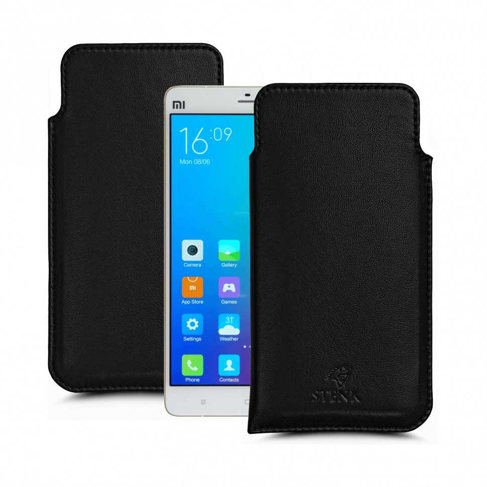 

Футляр Stenk Elegance для Xiaomi Mi Note Pro Чёрный, Черный