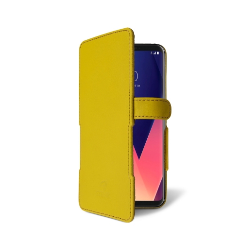 чохол-книжка на LG V30 /LG V30 Plus Жовтий Stenk Prime фото 2