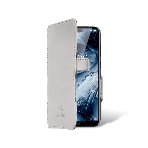 чохол-книжка на Nokia X6 Білий Stenk Сняты с производства фото 2