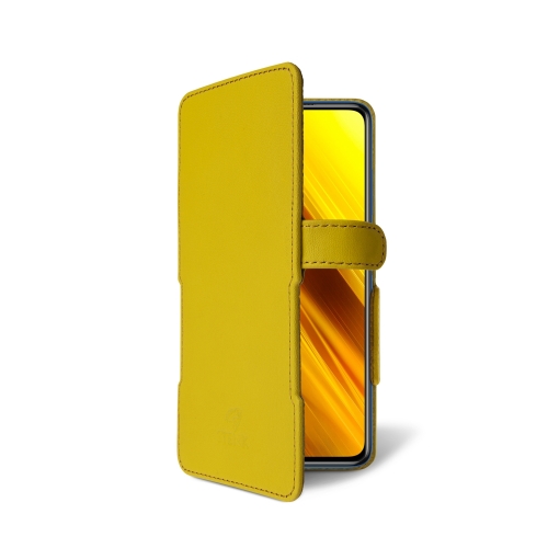 чехол-книжка на Xiaomi Poco X3 Pro (NFC) Желтый Stenk Prime фото 2