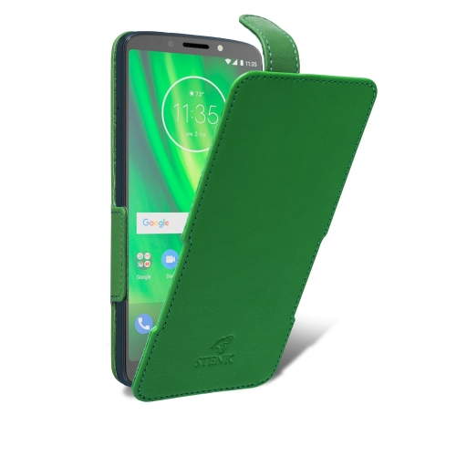 чохол-фліп на Motorola Moto G6 Зелений Stenk Prime фото 2