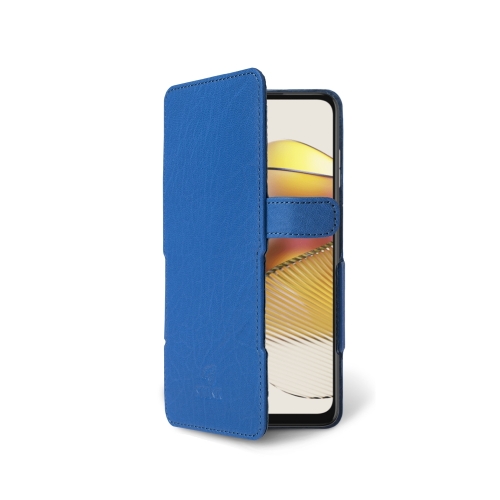 чехол-книжка на Motorola Moto G73 5G Ярко-синий Stenk Prime фото 2