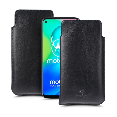 Футляр Stenk Elegance для Motorola Moto G8 Power Чёрный