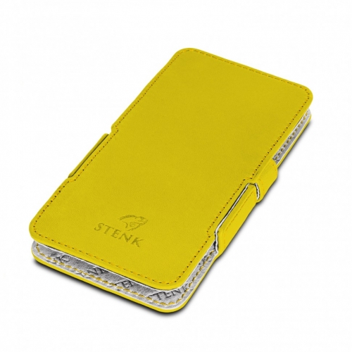 чохол-книжка на Motorola Moto E (2nd Gen) Жовтий Stenk Сняты с производства фото 3
