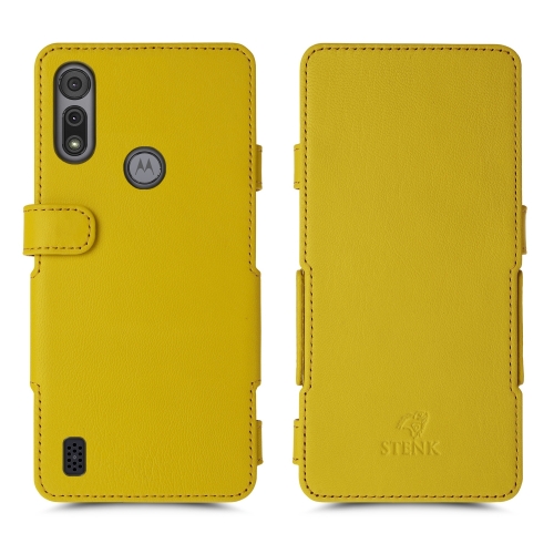 чохол-книжка на Motorola Moto e6s Жовтий Stenk Prime фото 1