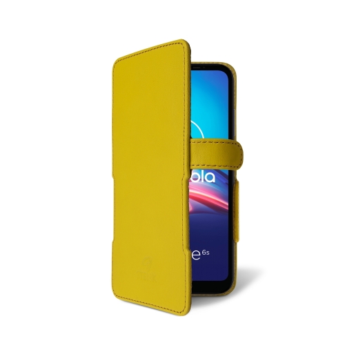 чохол-книжка на Motorola Moto e6s Жовтий Stenk Prime фото 2