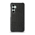 Шкіряна накладка Stenk Reptile Cover для Samsung Galaxy S24 FE Чорний