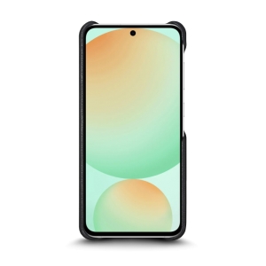 Шкіряна накладка Stenk Reptile Cover для Samsung Galaxy S24 FE Чорний