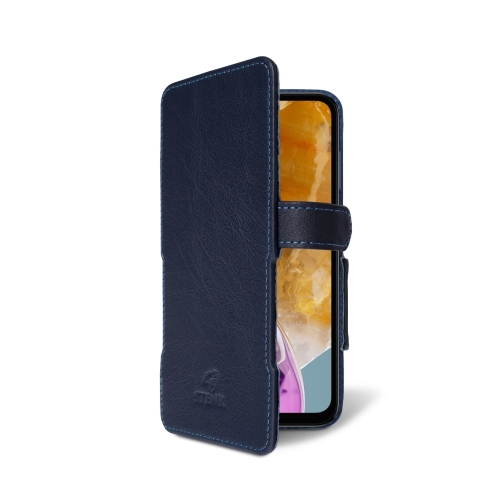 чехол-книжка на Samsung Galaxy M15 Синий  Prime фото 2
