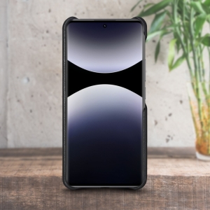 Шкіряна накладка Stenk Cover для Xiaomi Redmi Note 14 Pro 5G Чорний