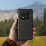 Шкіряна накладка Stenk Cover для Xiaomi Redmi Note 14 Pro 5G Чорний