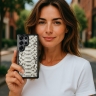Накладка Stenk ExBacker Python Scales для Samsung Galaxy S25 Ultra Натуральный