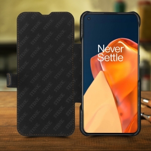 Чохол книжка Stenk Premium для OnePlus 9R Чорний