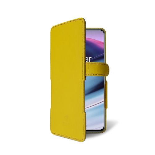 чехол-книжка на OnePlus Nord CE 5G Желтый Stenk Prime фото 2