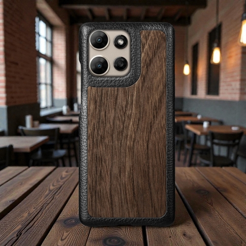 бампер на Motorola Moto G Power (2026) Черный Stenk Cover WoodBacker фото 1