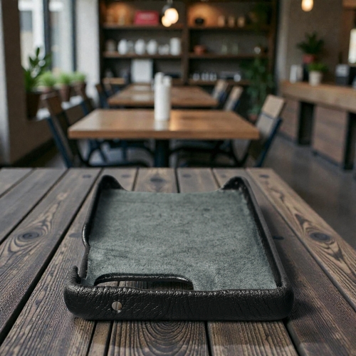 бампер на Motorola Moto G Power (2026) Черный Stenk Cover WoodBacker фото 4