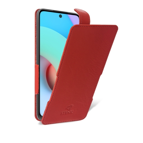 чехол-флип на Xiaomi Redmi Note 11 Красный Stenk Prime фото 2