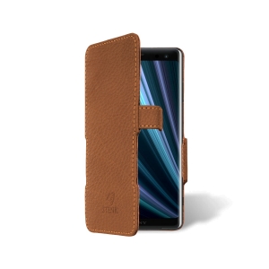 Чехол книжка Stenk Prime для Sony Xperia XZ3 Camel