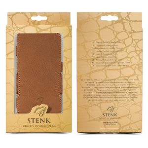 Чехол книжка Stenk Prime для Sony Xperia XZ3 Camel