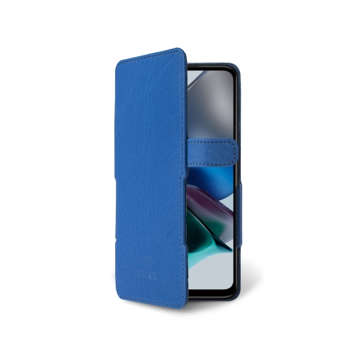 чохол-книжка на Motorola Moto G23 Яскраво-синій  Prime фото 2