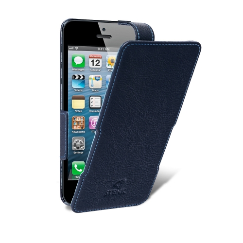 чохол-фліп на Apple iPhone 5 /5S Синій Stenk Сняты с производства фото 2